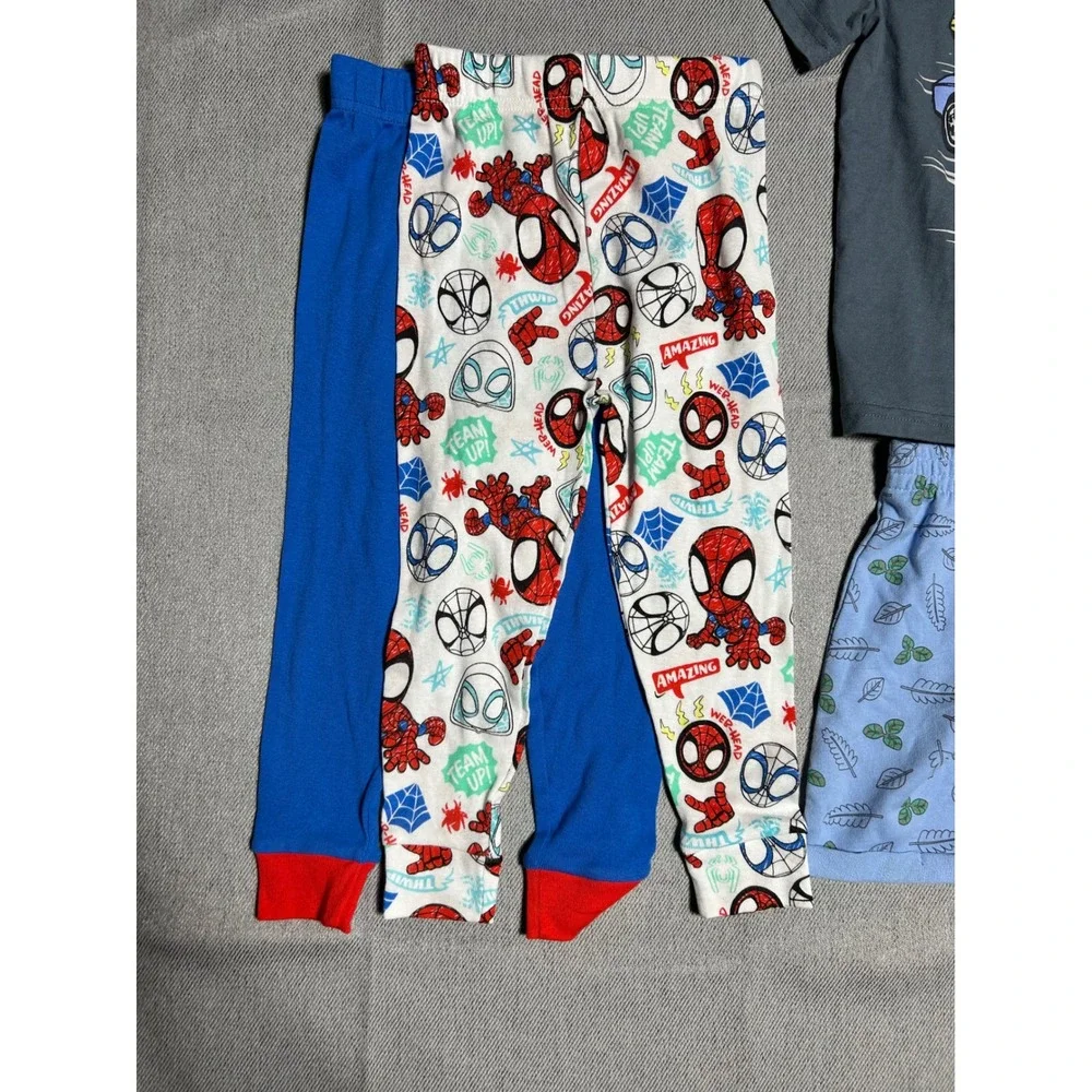 Mixed Brand Boys Clothing Lot‎ 4T Multi Spiderman Hot Wheels Bluey Carters